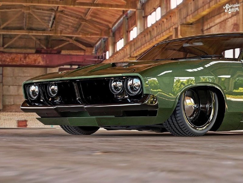 Рендер Ford Falcon (XB) от Abimelec Design 2