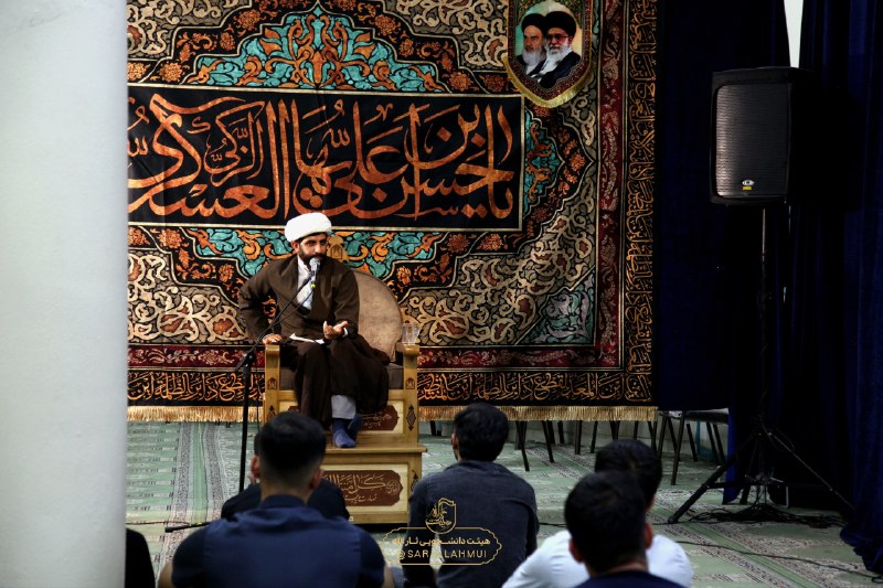 هیئت ثارالله: 📸#گزارش_تصویری🕊قرار هفتگی ؛ عزاداری شهادت امام حسن عسکری (علیه السلام) ▫️ با سخنرانی حجة الاسلام و المسلمین #عابدی▫️با ن