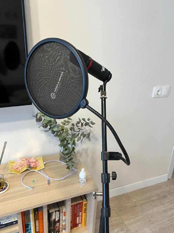 Штатив konig & meyer с фильтром для микрофона — фото 1