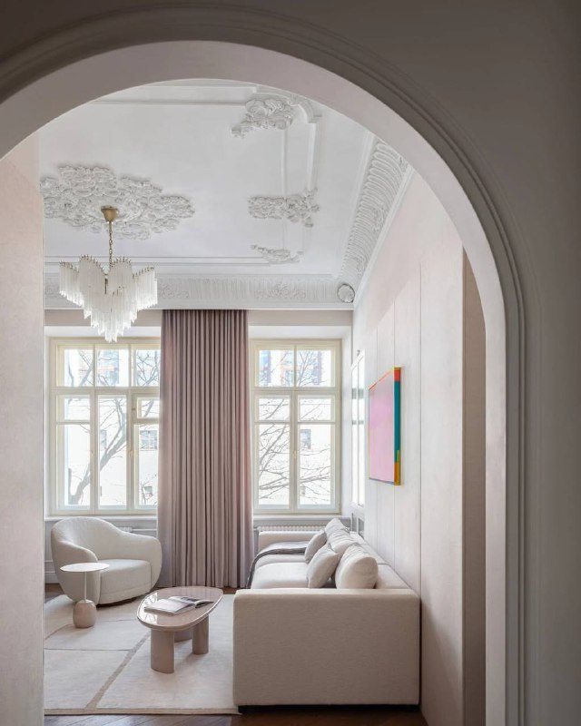 Квартира в бывшем доходном доме Бахрушиных. Здание 1901 года постройки Автор Анна Макеева Фото Арсений Игнатов Стилист Дарья Ишкараева, Yes We May - изображение 1 - квартира, бывшем, доходном