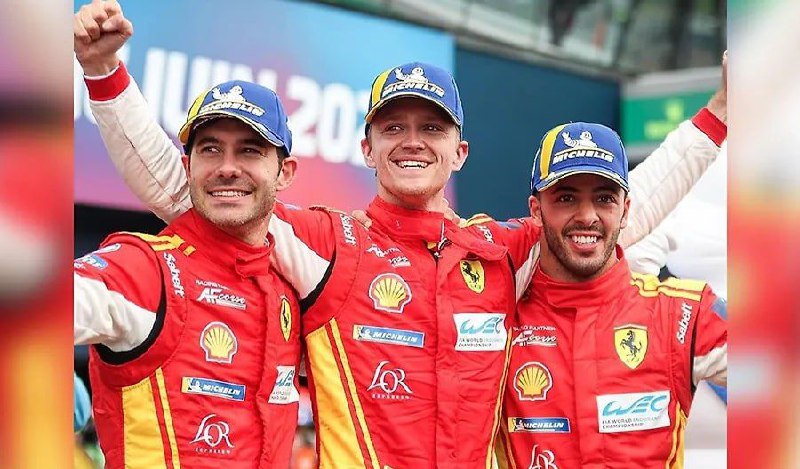 Ferrari второй год подряд выиграла «24 часа Ле-Мана» 3