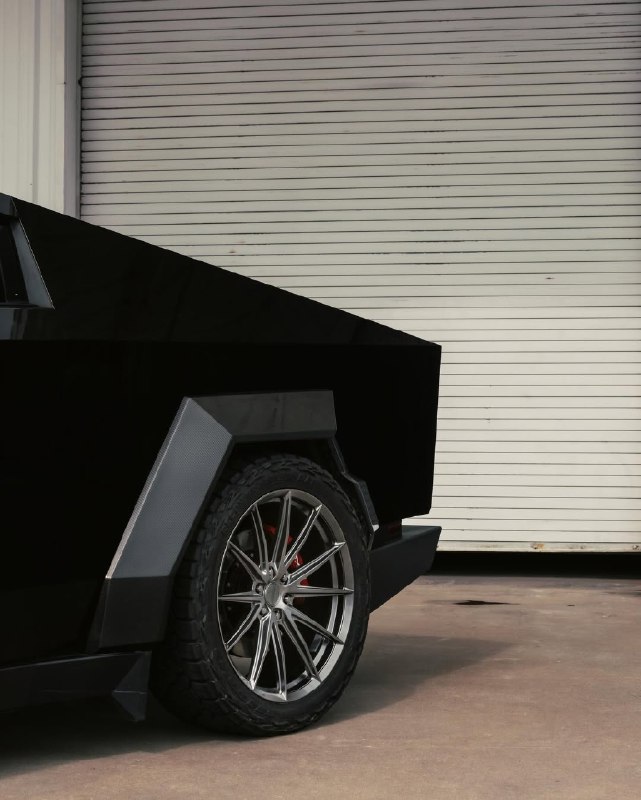 Tesla CyberTruck on Vossen HFX-2 (6-Lug) Wheels 10