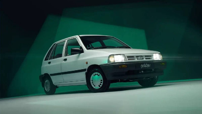 Kia сделала Pride 1996 года электрокаром в честь своего 80-летия