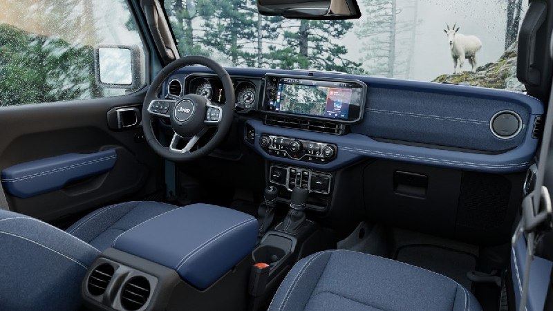 Jeep Wrangler и Gladiator получили «джинсовый» салон 3