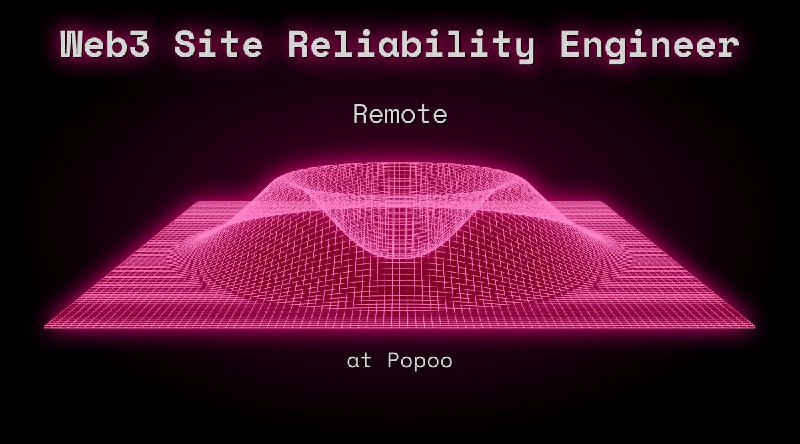 Web3 Site Reliability Engineer Remote at Popoo