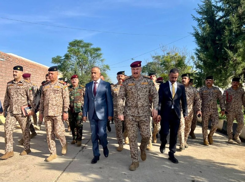 وزير الدفاع يتفقد قاطع عمليات غرب نينوى