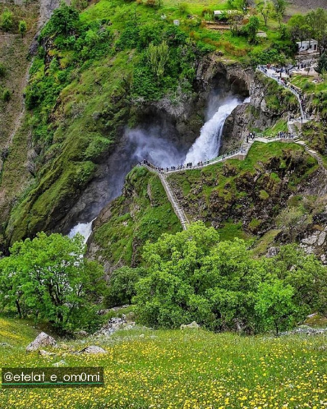عجیب ترین ها: آبشار زیبای شلماش آذربایجان غربی، ۱۵ کیلومتری سردشت@irWonders