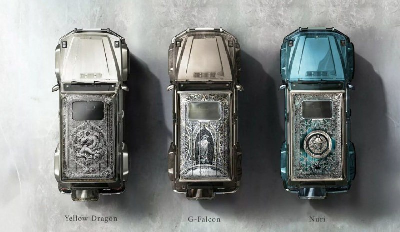 Показано три уникальных Mercedes-Benz G-класса 2