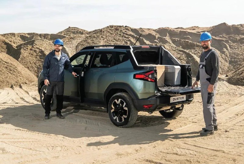 Dacia превратила новый Duster в пикап 2