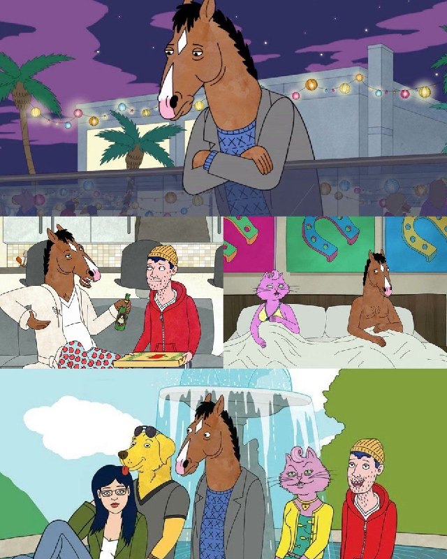 MohemMovie: ۱۲ سال پیش در چنین روزی، سریال BoJack Horseman برای اولین بار از نتفلیکس پخش شد. #Jordan@MohemMovie