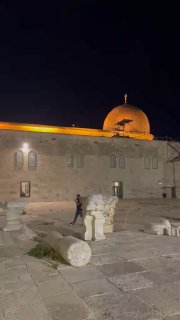المسجد الأقصى يستقبل فجره بالأذان