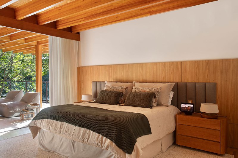 Этот дом холст, на котором тепло дерева и ясность дневного света рисуют живую картину спокойствия. Проект Magar o Lindenberg Arq - изображение 3 - этот, дом, холст