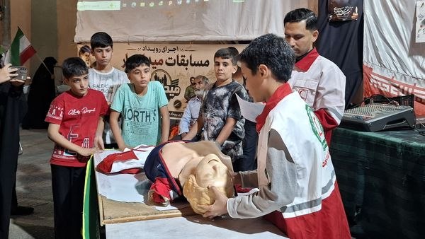 اخبار قم: مسابقه میدان یار در روستای کرمجگان قم برگزار شد🔹امشب همزمان با صد و هفتاد و نهمین شب تجمعات مردمی مسابقه سراسری میدان یا