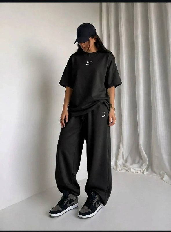 Zicollection (💪SPORT💪): ست تیشرت شلوار دونایک🥰محصولی از برند 💚TORKAN💚New Collection 2026 💐تنخور دقیقا مطابق عکس😍جنس: گلکسی ملانژ اعلاکد:ست دونای