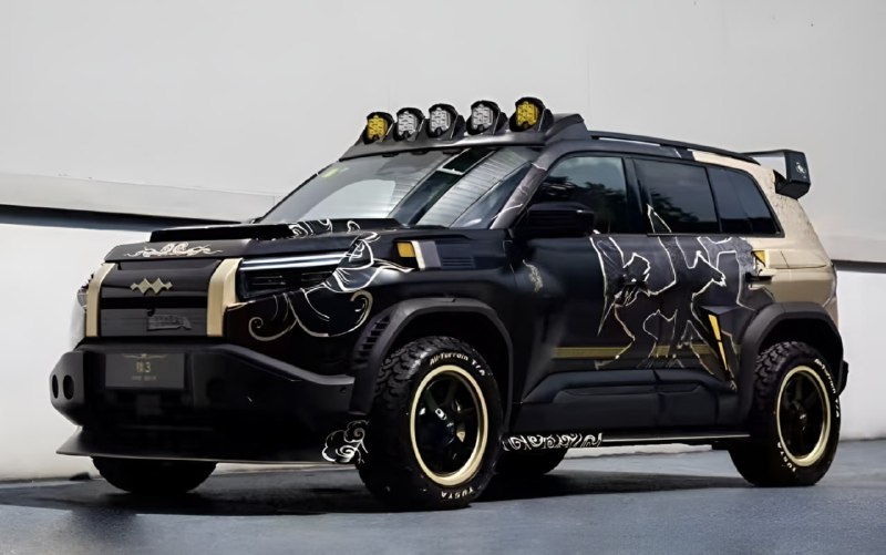 BYD Fang Cheng Bao Ti 3 получил версию по мотивам китайского игрового хита 2