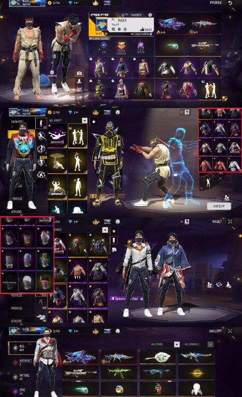 دنیای اکانت فری فایر freefire: 4480. Gh