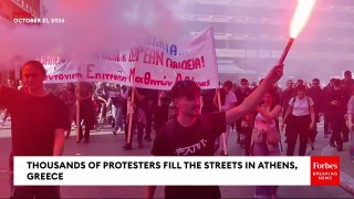 Thousands of students and teachers protested across Greece, demanding more education funding, better schools, higher wages and affordable housing.