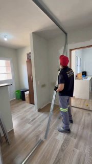 Пошаговый процесс монтажа скрытой раздвижной двери в гипсокартонную перегородку. Мастер-класс по ремонту! Дизайн и ремонт Please open Telegram to v... - изображение 1 - telegram, view, пошаговый