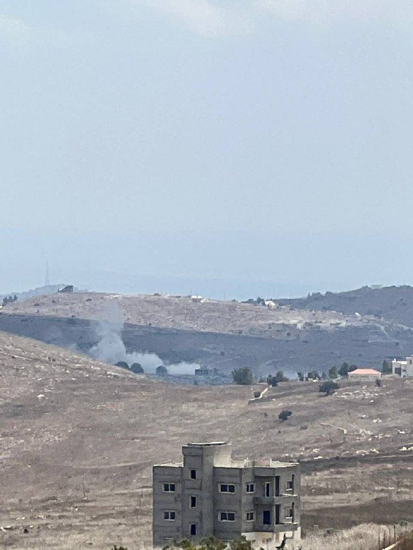 הפצצות ארטילריה ומקלע גורפים לעבר העיירה אייטרון