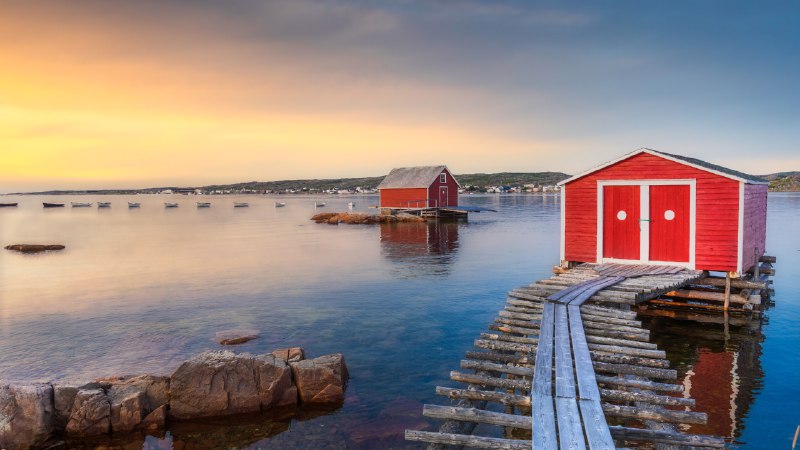 Canada turns 158Fishing village of Tilting, Fogo Island, Newfoundland and Labrador, Canada (© FedevPhoto/Getty Images)