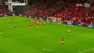 🚨🌍 Goal: Gustav Isaksen doubles the lead for Denmark! What a goal!