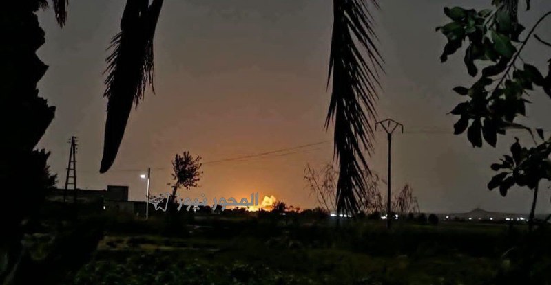 סוריה: פיצוצים אלימים מזעזעים את האזור הכפרי של דיר א-זור