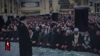 דמעותיהם של אוהביו של מנהיג המהפכה שנהרג בעת השמעת סרטון של מפגשי ארבאין בשנים האחרונות בטקס האבל ארבאין לי…
