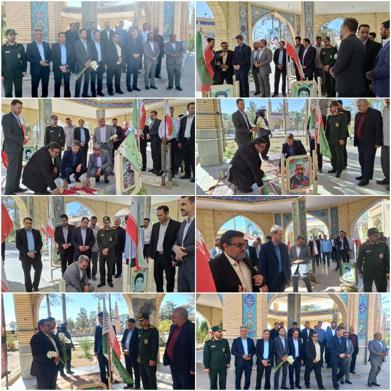 زواره نیوز: 📸 ادای احترام آقای دکتر قاری قرآن معاون هماهنگی امور استانداری اصفهان و دکتر منتظری مدیر کل امور شهری و شوراهای استاندار