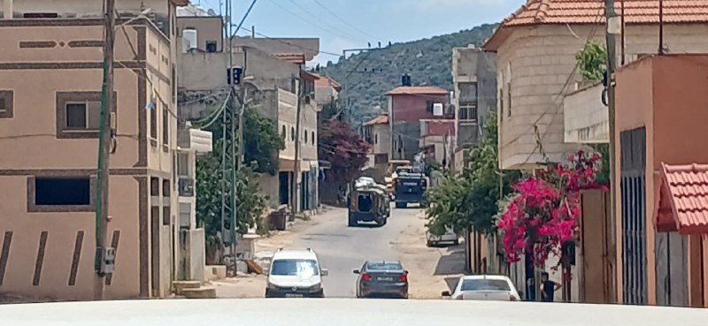 חלק מהריסת הבית של הכיבוש בעיר בורקין, ממערב לסלפית