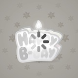 B-Day Candle #173