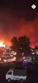 סרטון של המתקפה הקרקעית אמש על ידי ארצות הברית וסעודיה על בסיס כוחות הגיוס העממי בנינוה