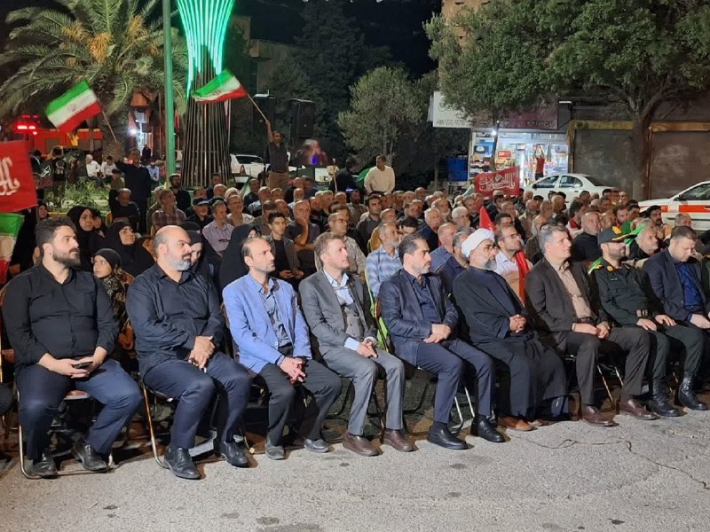 گیلان پرس: 🏴 برگزاری آیین اربعین «آقا شهید ایران» در رودبار🔹آیین اربعین «آقا شهید ایران» با حضور مردم و مسئولان شهرستان، در میدان ب