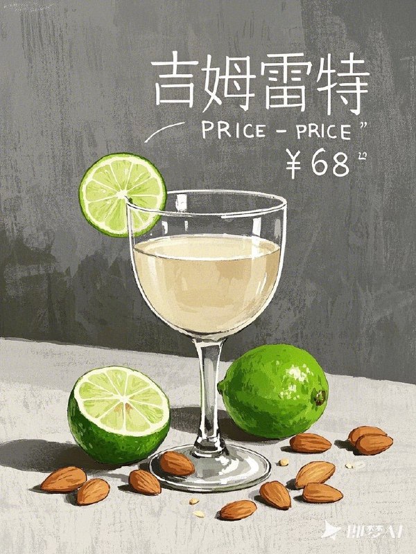 AI 可以直出手绘风格菜单了！之前帮朋友做手绘风格的菜单，需要先 comfyui 用 controlnet 做图，再进 ps 里加字