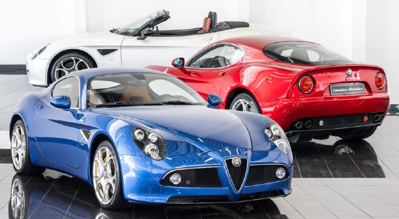 Только три Alfa Romeo 8C на планете проданы с Ferrari V8 под капотом — и один из