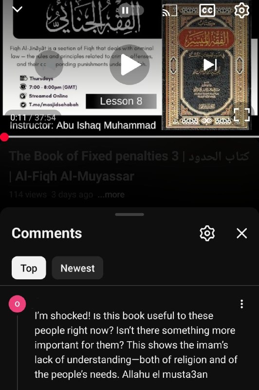 The Relevance & Importance of Studying Islamic Criminal Law