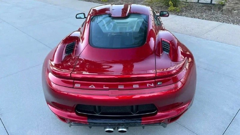 На eBay выставили единственный ходовой прототип суперкара Saleen S1 4