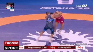 סינה חלילי עלתה לרבע הגמר בסמכות סינא חלילי, לאחר מנוחה בסיבוב הראשון, זכתה במשקל 18 של 70 ק"ג באליפות העול…
