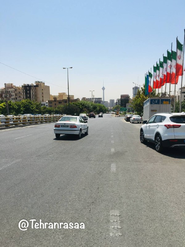 تهران رسا: 📸تابستان داغ تهران امروز ۲۸ مرداد @Tehranrasaa