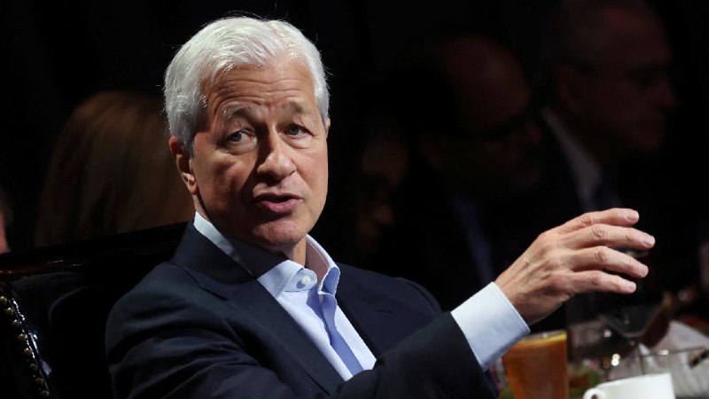 JPMorgan CEO Jamie Dimon says markets are too complacent on tariffs, expects S&P 500 earnings growth to collapse