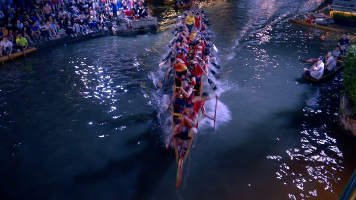 飄移！佛山南海龍舟飄移！！