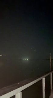—️🇺🇸/🇯🇴/🇮🇷 צילומים שתועדו ליד ים המלח, בתוך ישראל, מציגים את היירוטים בירדן