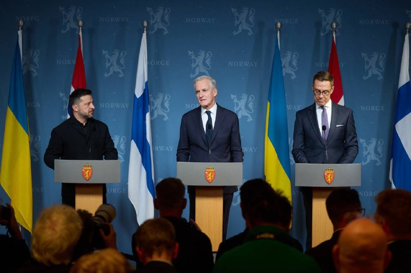 ❗️Zelensky says talks in Oslo with US and European partners covered security guarantees, postwar prosperity, territory and sanctions.