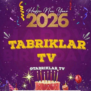 Telegram profile photo for 🎉 TABRIKLAR TV