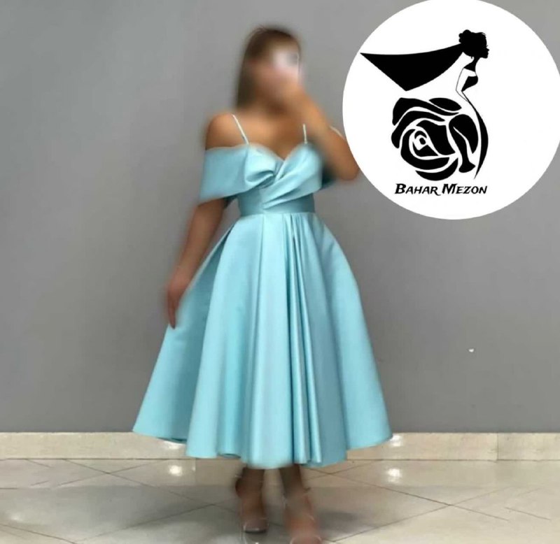 مزون بهار👗🪡: 👗 🧵 🪡پیراهن یقه پاپیونی جنس پارچه مازراتیhttps://t.me/meson_bahar
