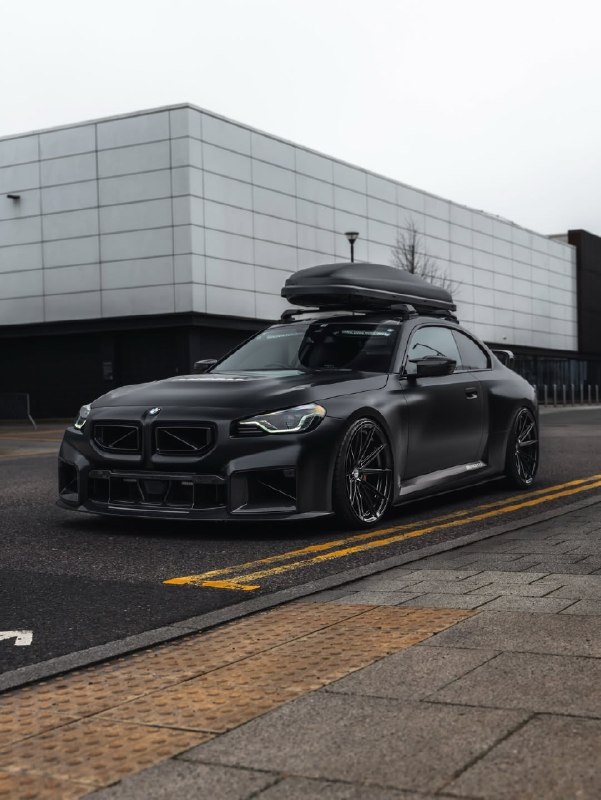 BMW M2 G87. Диски Vossen HFX-2 в глянцево-черном цвете