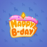 B-Day Candle #158