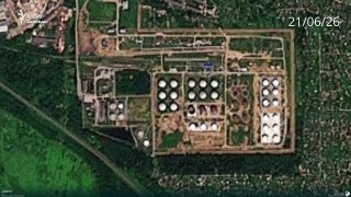 Satellite imagery confirms that three fuel storage tanks burned at the Tvernefteprodukt oil depot in Tver after the July 9 overnight strike.