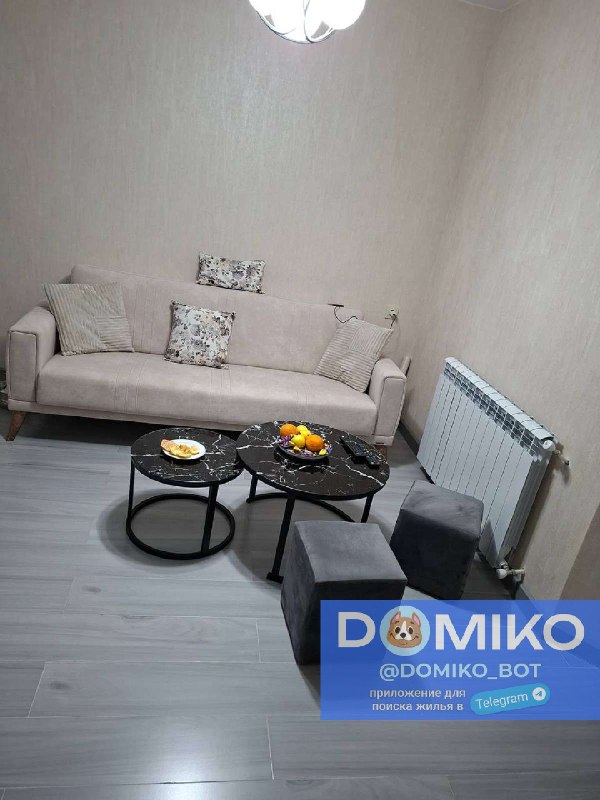 1+1, 6 этаж, 46 кв/м