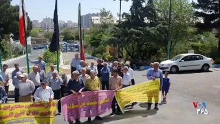 شماری از بازنشستگان شرکت مخابرات در تبریز هم‌زمان با چند شهر دیگر دوشنبه ۱۹ مرداد ۱۴۰۵، تجمع کردند.