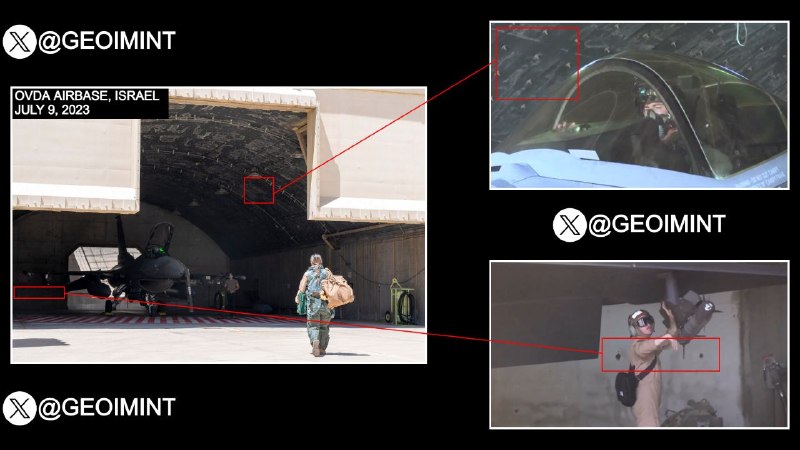 The networks claim: the video published by the American Central Command in which an F35 plane is seen taking off was filmed at the Ovda base in the south.